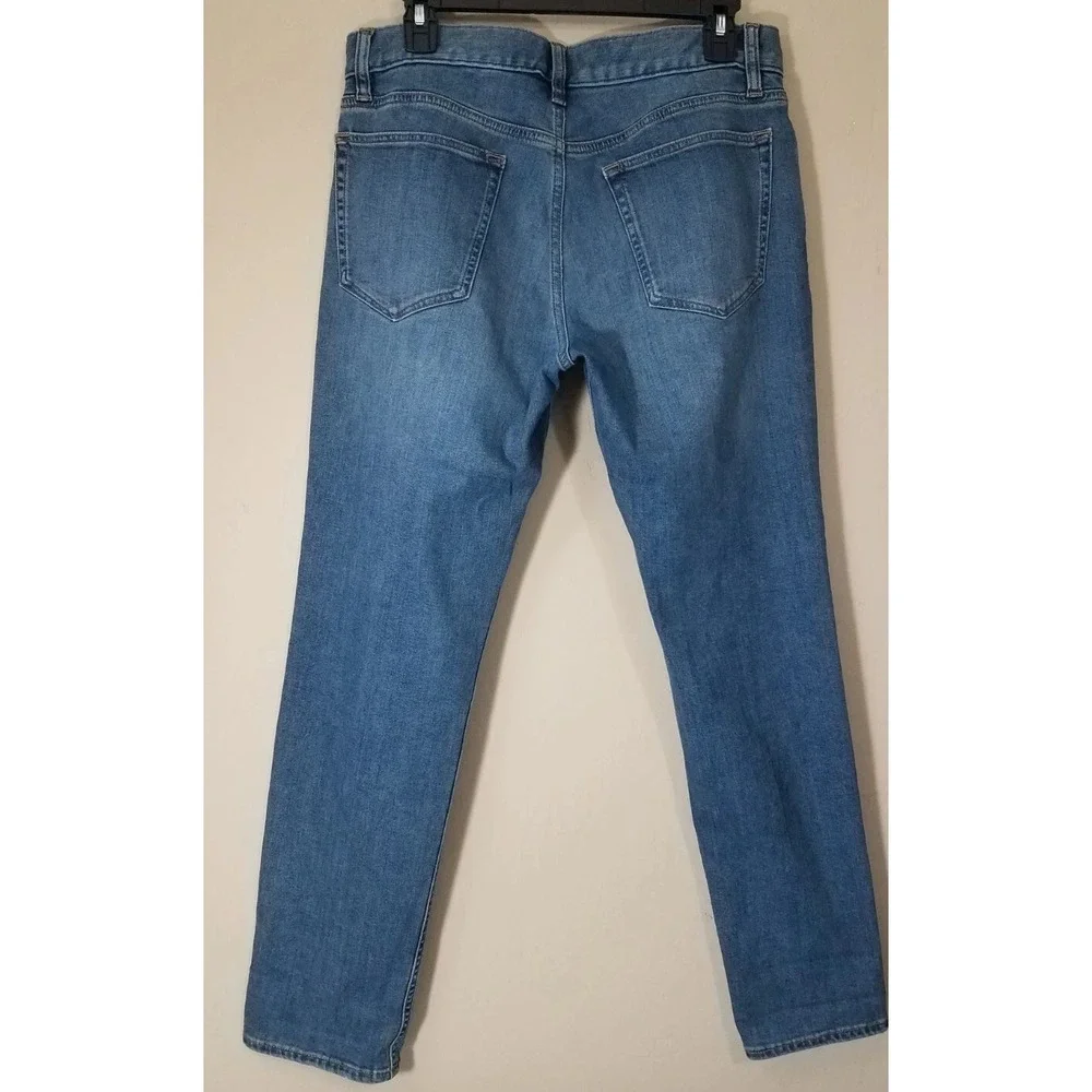 Banana Republic Traveler Jeans Men 31 x 30 Light Med Blue Denim Pants Stretch‎